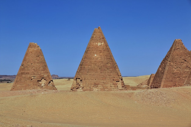 Antike Pyramiden in Jebel Barkal, Sudan