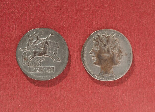 Antike römische Münze