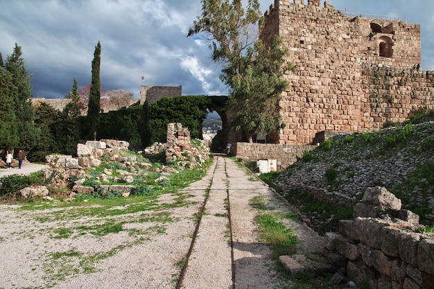 Antike römische Ruinen in Byblos, Libanon