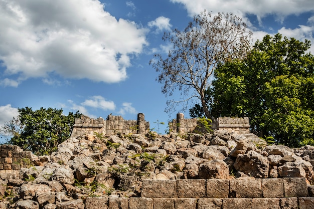 Antike Ruinen in Chichen Itza