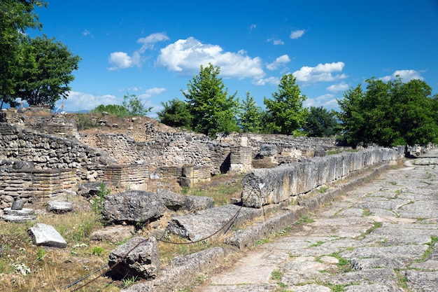 Antike Ruinen in Dion Griechenland