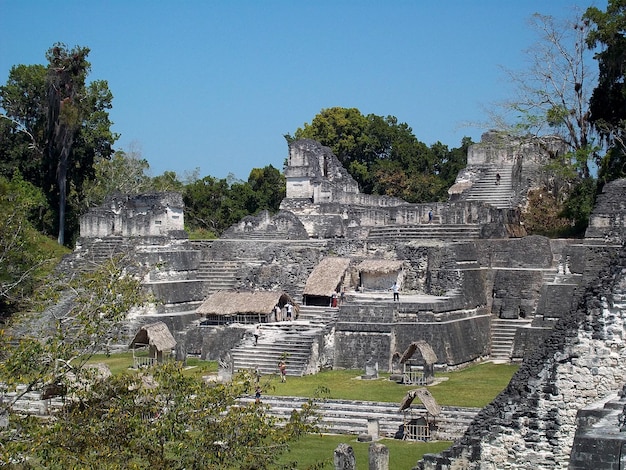 Antike Ruinen in Tikal, Guatemala