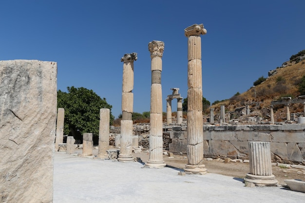 Antike Stadt Ephesus in der Stadt Selcuk Izmir Türkei