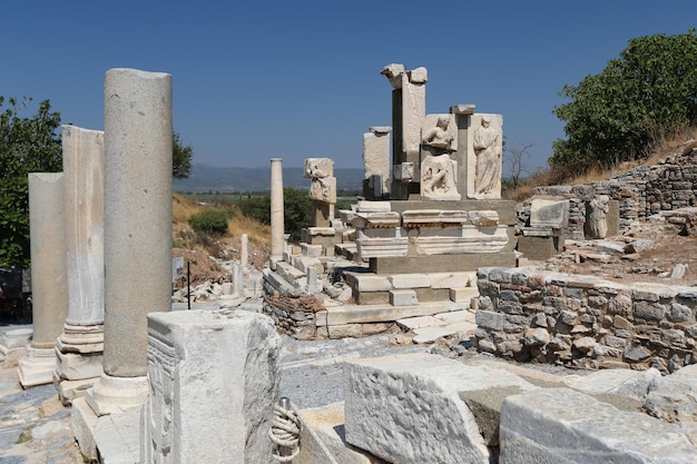 Antike Stadt Ephesus in der Stadt Selcuk Izmir Türkei