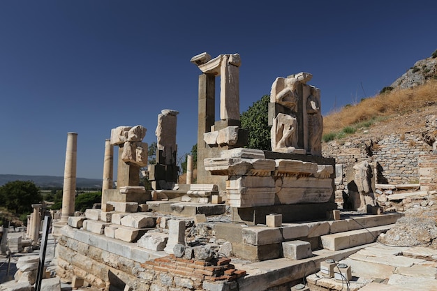 Antike Stadt Ephesus Izmir Türkei