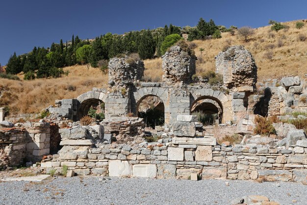 Antike Stadt Ephesus Izmir Türkei