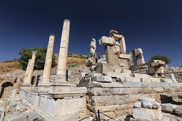 Antike Stadt Ephesus Izmir Türkei