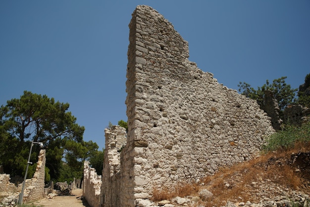 Antike Stadt Olympus in Kumluca Antalya Turkiye