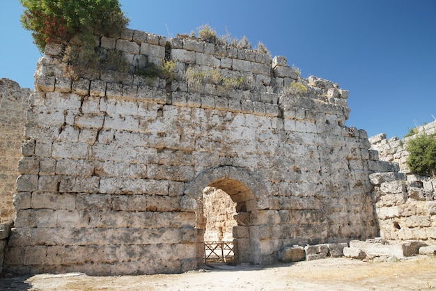 Antike Stadt Perge in Antalya Turkiye