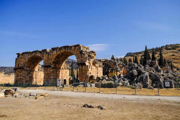 Antike Statue in der Stadt Ephesus Türkei