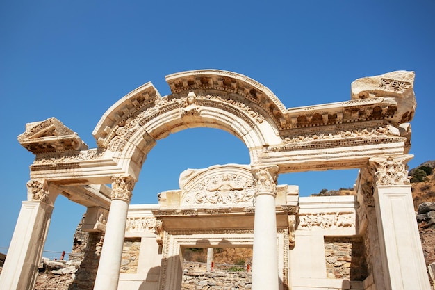 Antiker Tempel in der antiken Stadt Ephesus Türkei