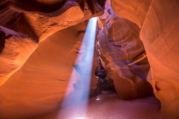 Antilopen-Schlucht Arizona auf Navajo-Land in der Nähe von Page