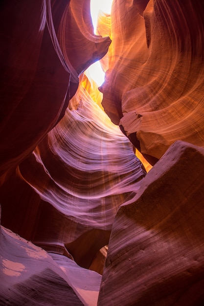 Antilopen-Schlucht Arizona auf Navajo-Land in der Nähe von Page