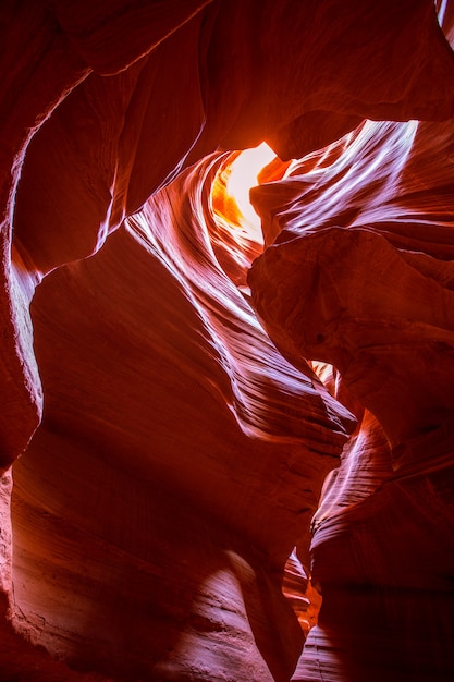 Antilopen-Schlucht Arizona auf Navajo-Land in der Nähe von Page