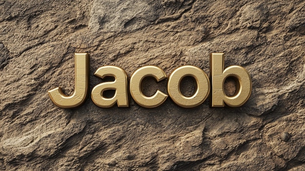 Antique Gold personalisierte Namenspostkarte perfekt für die Dekoration