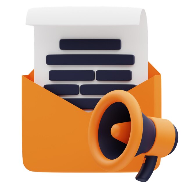 Anuncio de marketing por correo electrónico