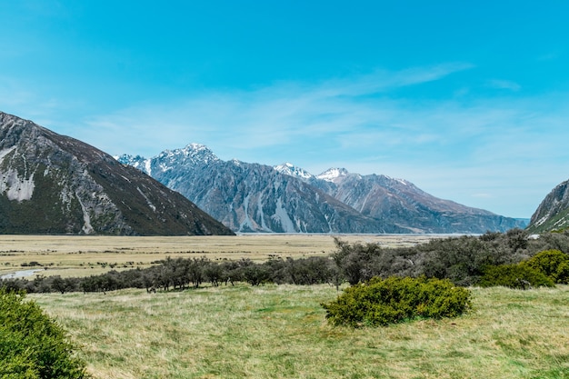 Aoraki mount cook a montanha mais alta da nova zelândia