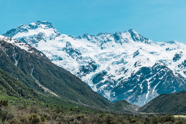 Aoraki / Mount Cook, der höchste Berg Neuseelands