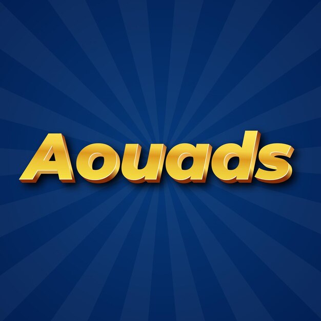Aouads Text-Effekt Gold JPG attraktiver Hintergrund Karte Foto Konfetti