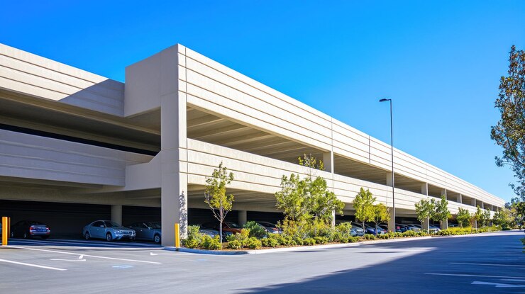 Foto aparcamento garagem edifício exterior