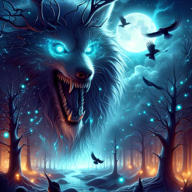 aparición del lobo fenrir