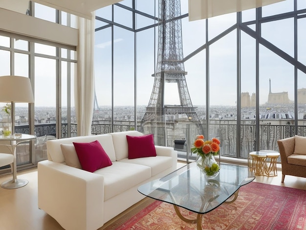 Apartamento moderno em Paris