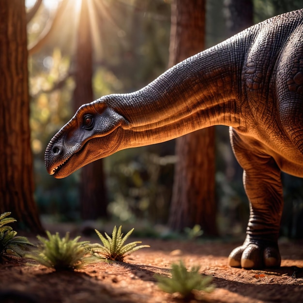 Apatosaurio animal prehistórico dinosaurio fotografía de la vida silvestre