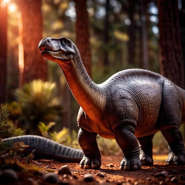 Apatosaurio animal prehistórico dinosaurio fotografía de la vida silvestre