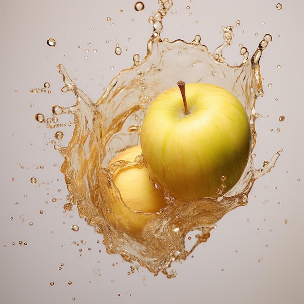 Apenas uma pitada de suco de maçã