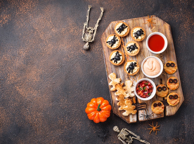 Aperitivos de miedo para la fiesta de Halloween