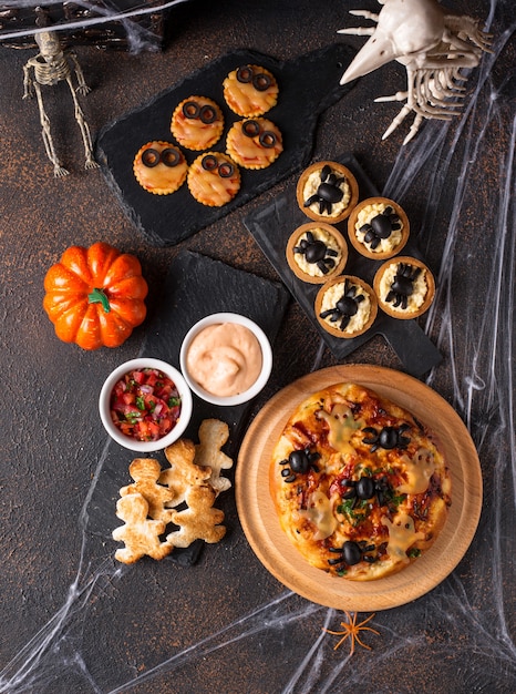 Aperitivos de miedo para la fiesta de halloween