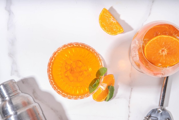 Foto aperol-spritz-martini-cocktail