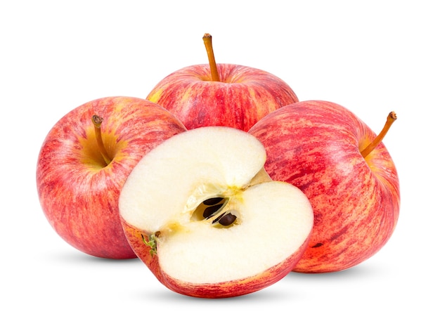 Apfel isoliert auf weiß