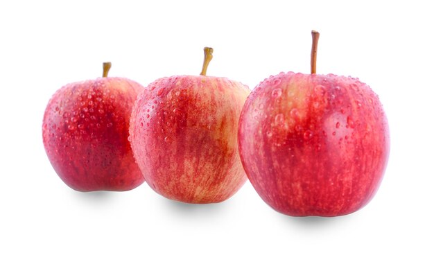 Apfel isoliert auf weiß