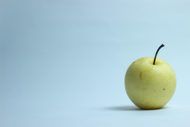 Foto apfel isoliert auf weißem hintergrund