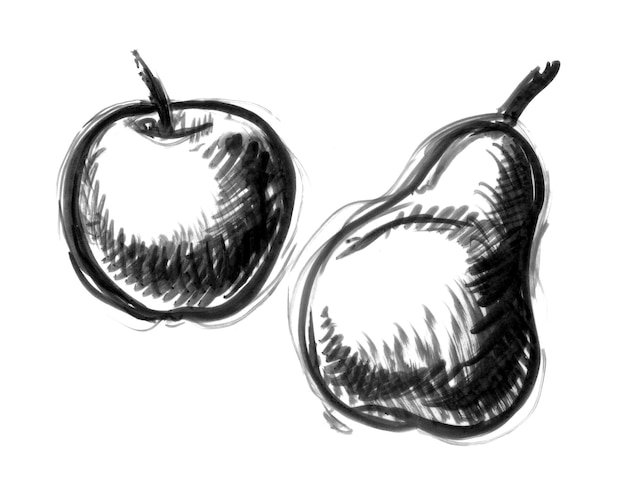 Apfel- und Birnenbild