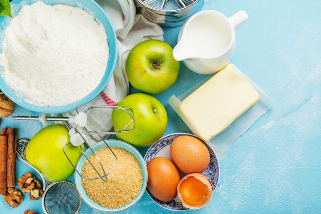 Apfelkuchen Zutaten