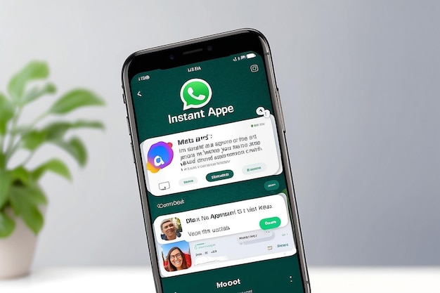 Aplicación de mensajes para iPhone WhatsApp Facebook Meta Messenger