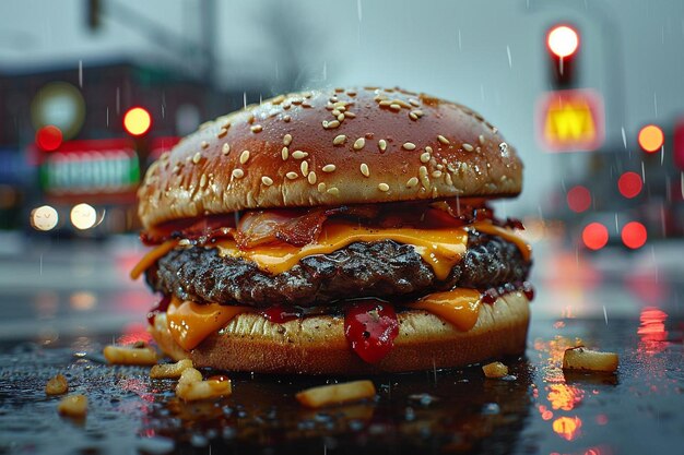 Foto aplicación móvil de pedidos de burger king