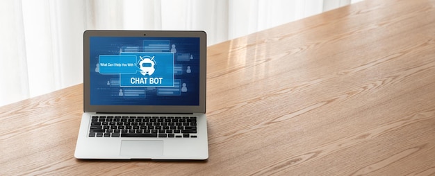 Aplicación de software de chatbot para negocios en línea de moda que responden automáticamente a las preguntas de los clientes