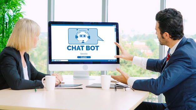 Aplicación de software Chatbot para negocios en línea de moda