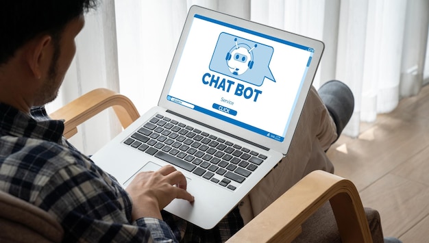 Aplicación de software Chatbot para negocios en línea de moda