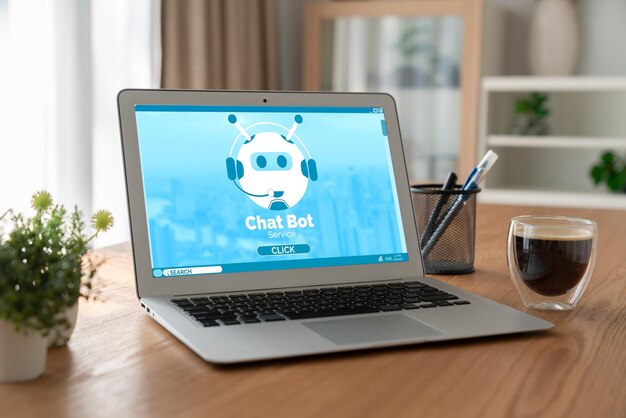 Aplicación de software de chatbot para negocios en línea de moda
