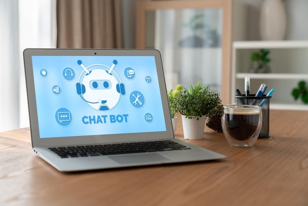 Aplicación de software Chatbot para negocios en línea de moda