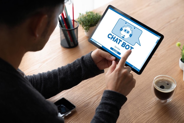 Aplicación de software Chatbot para negocios en línea de moda