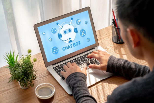 Aplicación de software de chatbot para negocios en línea de moda