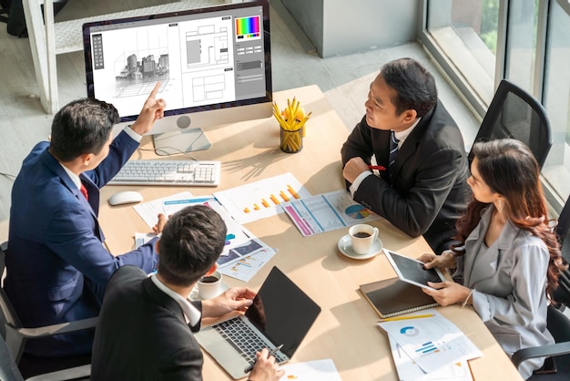 Aplicación de software de diseño arquitectónico modish para el negocio de arquitectos.