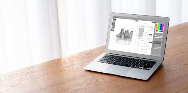 Aplicación de software de diseño arquitectónico modish para el negocio de arquitectos
