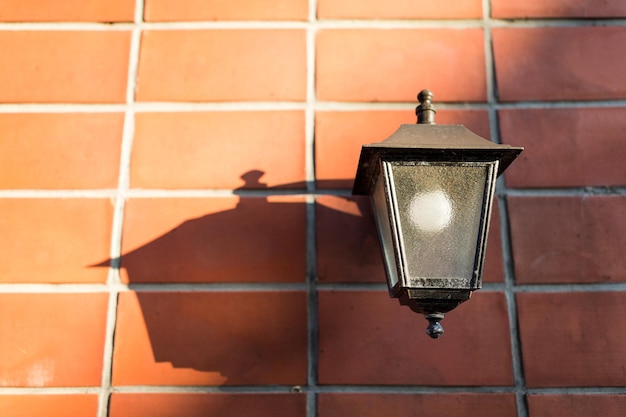 Aplique de pared al aire libre