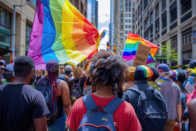 Apoio à Black Lives Matter e aos direitos LGBT em Milwaukee